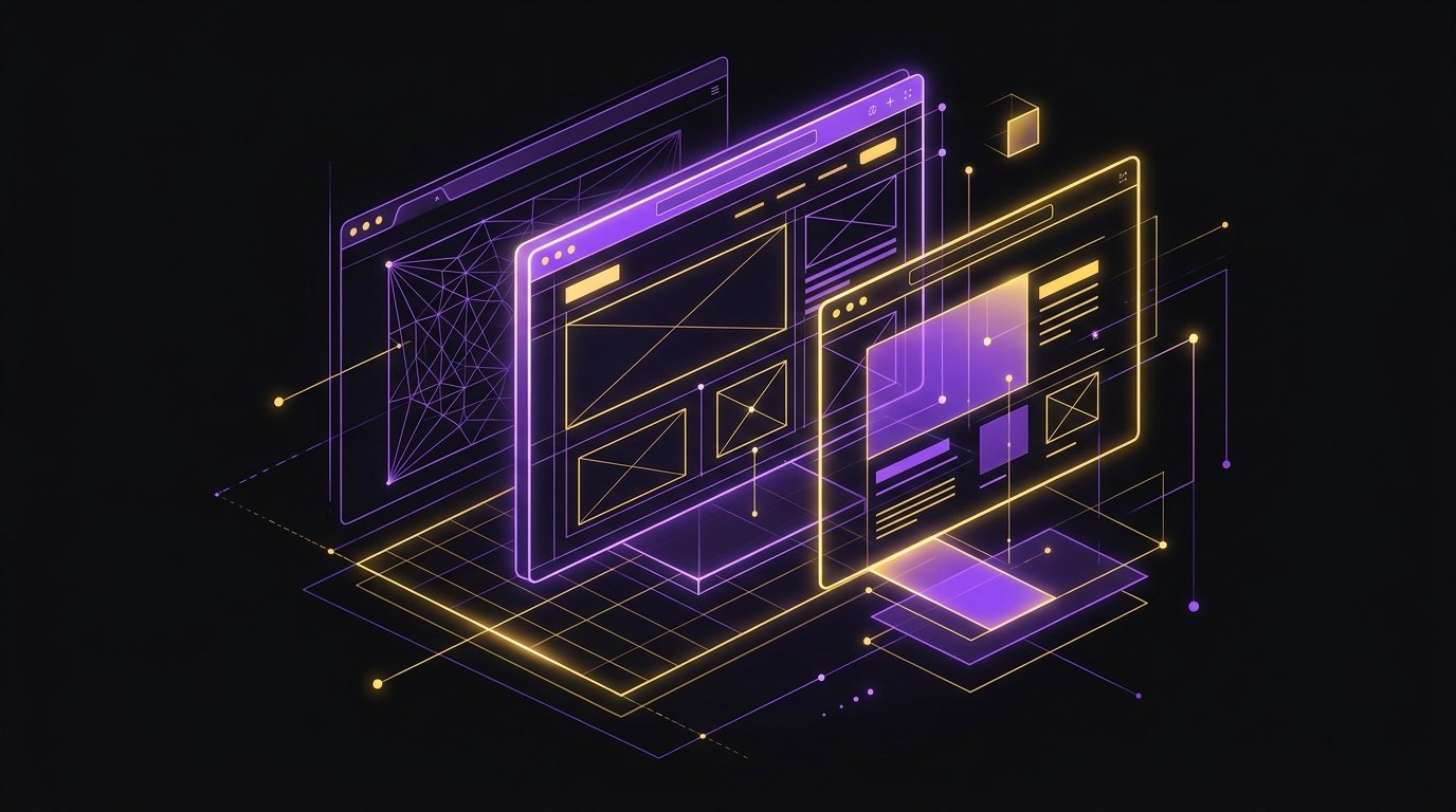Website Design Illustration